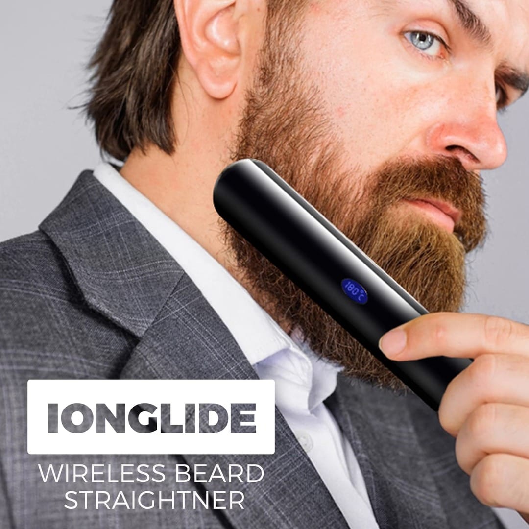wireless beard straightener