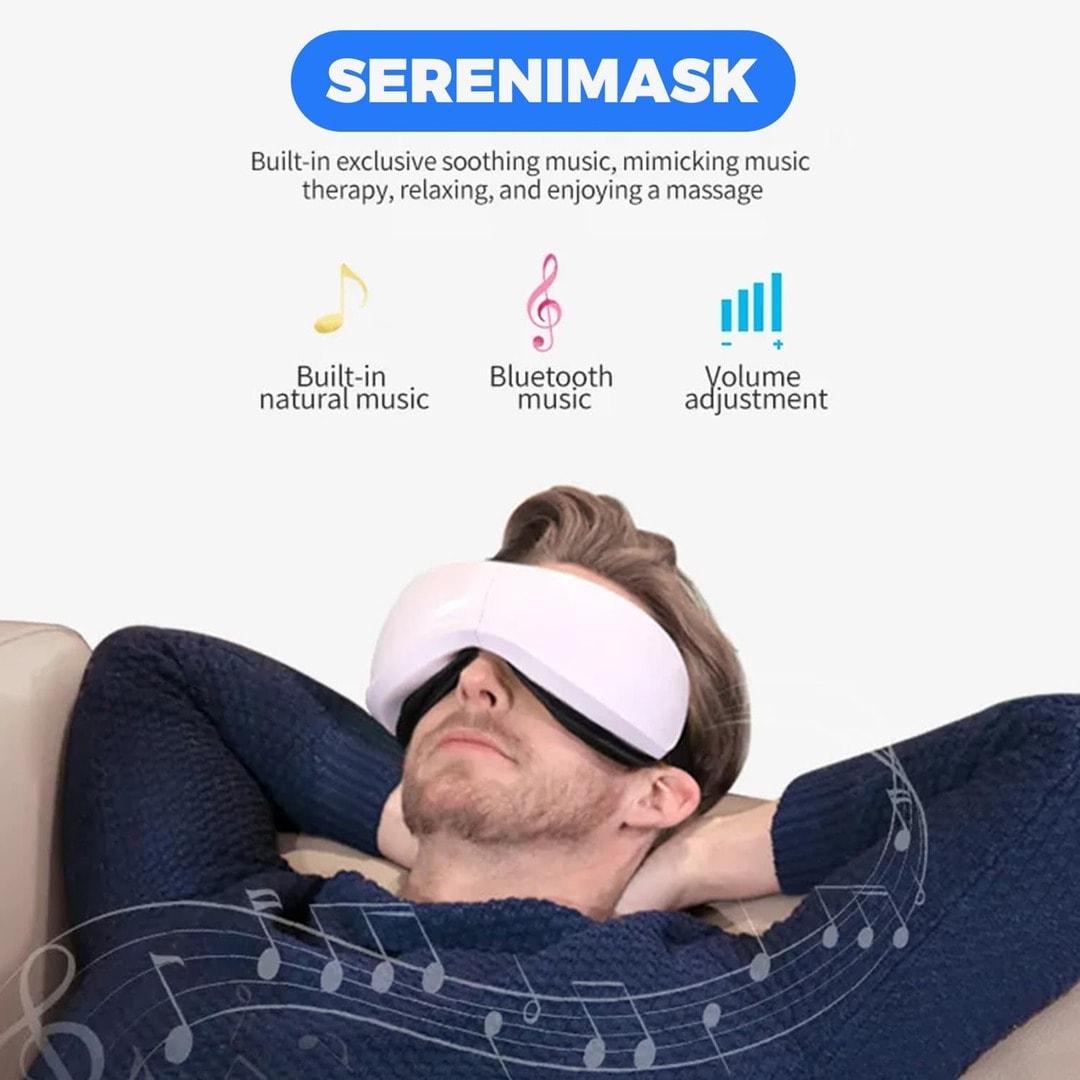SereniMask™ - Migraine Relief Massager